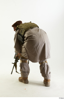 Photos Luis Donovan Army Taliban Gunner Poses crouching whole body…